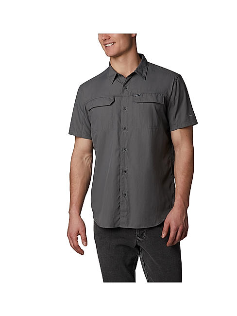 Buy Grey Silver Ridge 2.0 Short Sleeve Shirt for Men Online at Columbia ...