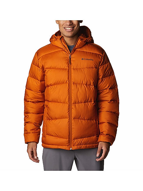 Buy Orange Fivemile Butte Hooded Jacket for Men Online at Columbia ...