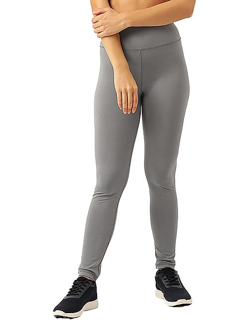 KOTTY Womens Solid Sportwear Tights