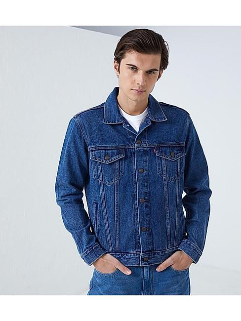 KOTTY MEN CASUAL REGULAR FIT DENIM BLUE JACKET