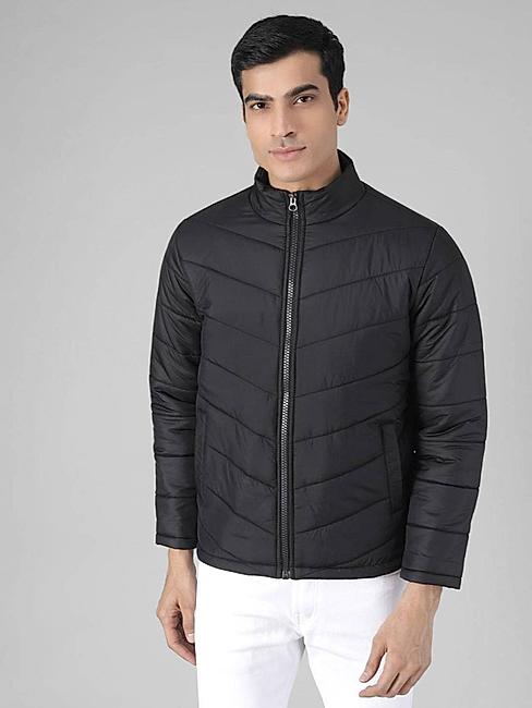 KOTTY Men Full Sleeve Padded Puffer Winter Jacket