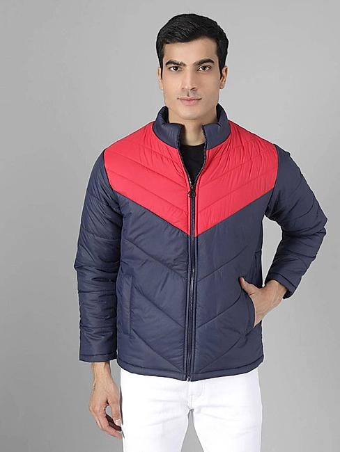 KOTTY Men Full Sleeve Padded Puffer Winter Jacket