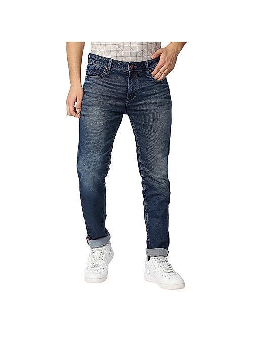 Killer Blue Solid Skinny Fit Jeans