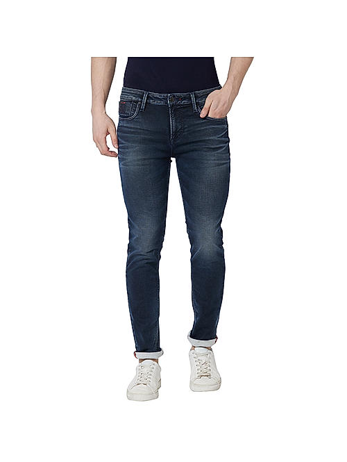 Killer Blue Solid Slim Fit Jeans