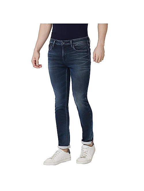Killer Blue Solid Slim Fit Jeans