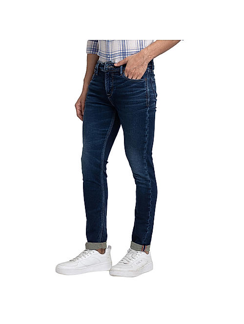 Killer Blue Solid Slim Fit Jeans