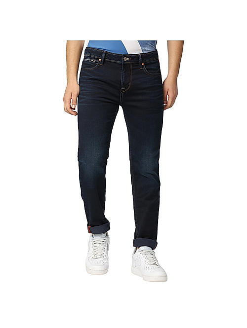 Killer Blue Solid Slim Fit Jeans