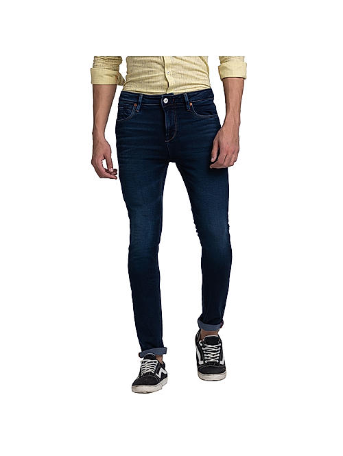 Killer Blue Solid Slim Fit Jeans