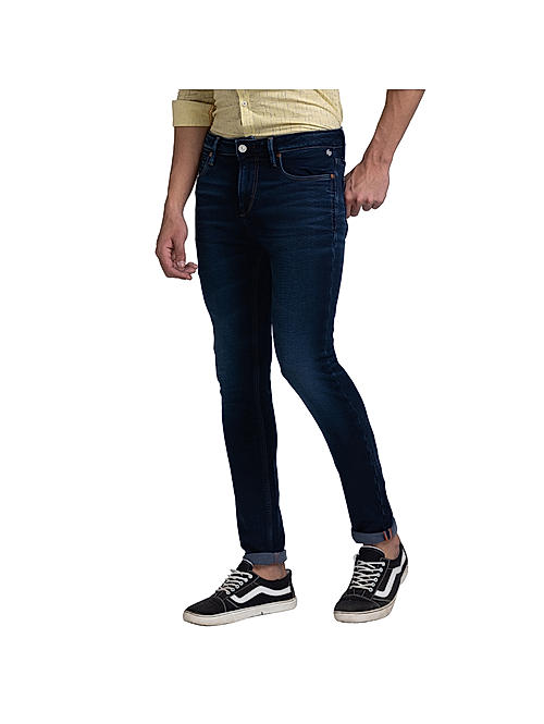 Killer Blue Solid Slim Fit Jeans