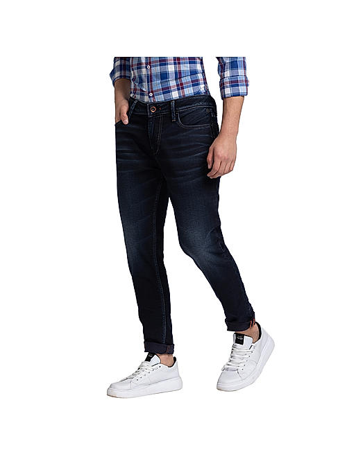 Killer Blue Solid Slim Fit Jeans