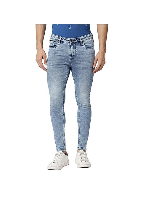 Killer Slim Fit Light Blue Solid Jeans