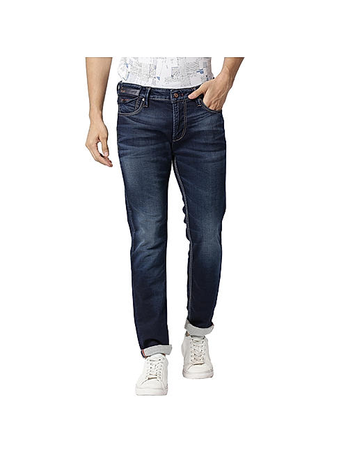 Killer Ankle Fit Dark Blue Solid Jeans