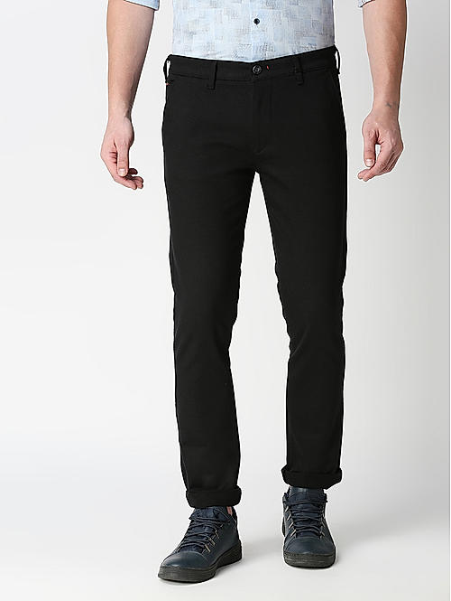 Buy Black Trousers  Pants for Men by Uniquest Online  Ajiocom
