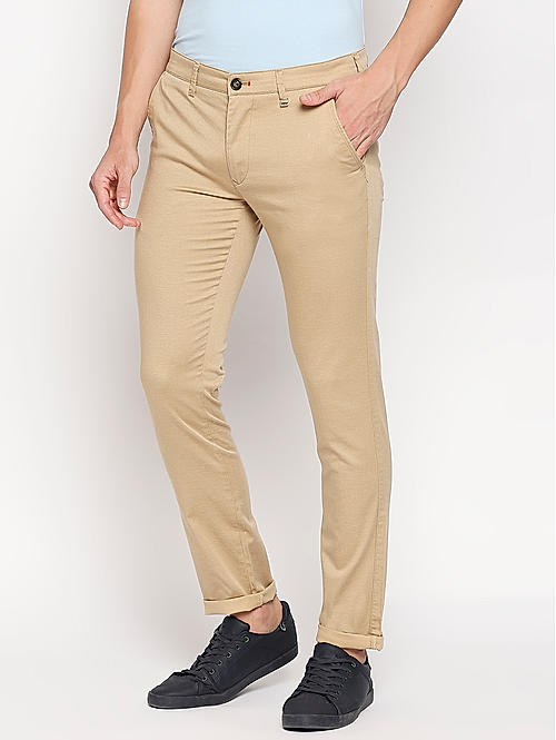 ASOS DESIGN skinny cargo trousers in beige  ASOS