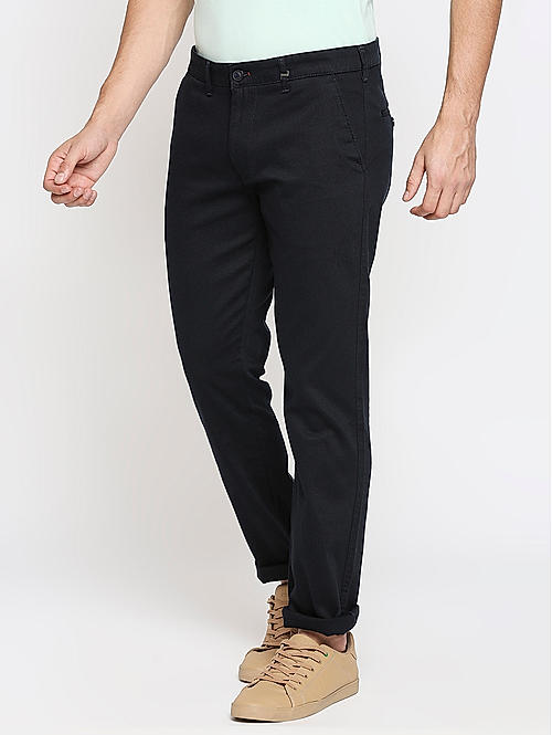 Buy Oyster Grey CP Slim Fit Casual Trousers for Men Online at Killer   471595