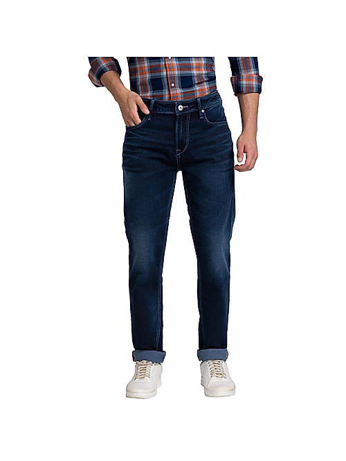 Buy Blue Solid Boot Cut Fit Jeans for Men Online at Killer Jeans