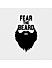 Fear the Beard White t-shirt