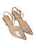 Rose Gold Crystal Embellished Pumps