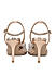 Rose Gold Crystal Embellished Pumps