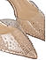 Rose Gold Crystal Embellished Pumps