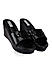 Black Snake Textured Wedges