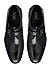 Black Leather Monk Straps