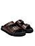 Brown Buckle Detailed Sliders