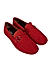 Red Suede Moccasins