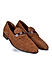 Camel Suede Leather Loafers