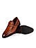 Tan Dual Tone Leather Loafers