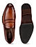 Tan Dual Tone Leather Loafers