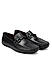 Black Signato Leather Moccasins