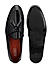 Black Patent Leather Loafers With Tassels