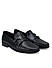 Black Monk Strap Style Moccasins