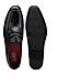 Black Signato Leather Loafers