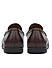 Brown Leather Loafers With Tassels