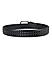 Black Mat Leather Men's Belt