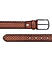 Tan Mat Leather Men's Belt