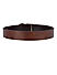 Brown Plain Leather Men's Belt