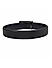 Black Textured Leather Men's Belt