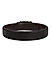 Coffee Textured Leather Men's Belt