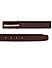 Brown Saffiano Leather Men's Belt