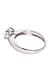 Knife Edge Solitaire Ring