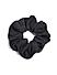 Set Of 3 Black Scrunchie Rubber Band