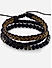 The Bro Code Set of 3 Multipack Elasticated Semi Precious Beaded Bracelet For Men