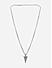 The Bro Code Silver Plated Engraved Arrow Pendant Necklace for Men