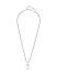 The Bro Code Silver Plated Stone Studded Ganesh Pendant Necklace for Men