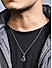 The Bro Code Silver Plated Ganesh Pendant Necklace for Men