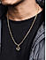 The Bro Code Gold Plated Karma Pendant Necklace for Men
