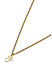 The Bro Code Gold Plated OM Pendant Necklace for Men